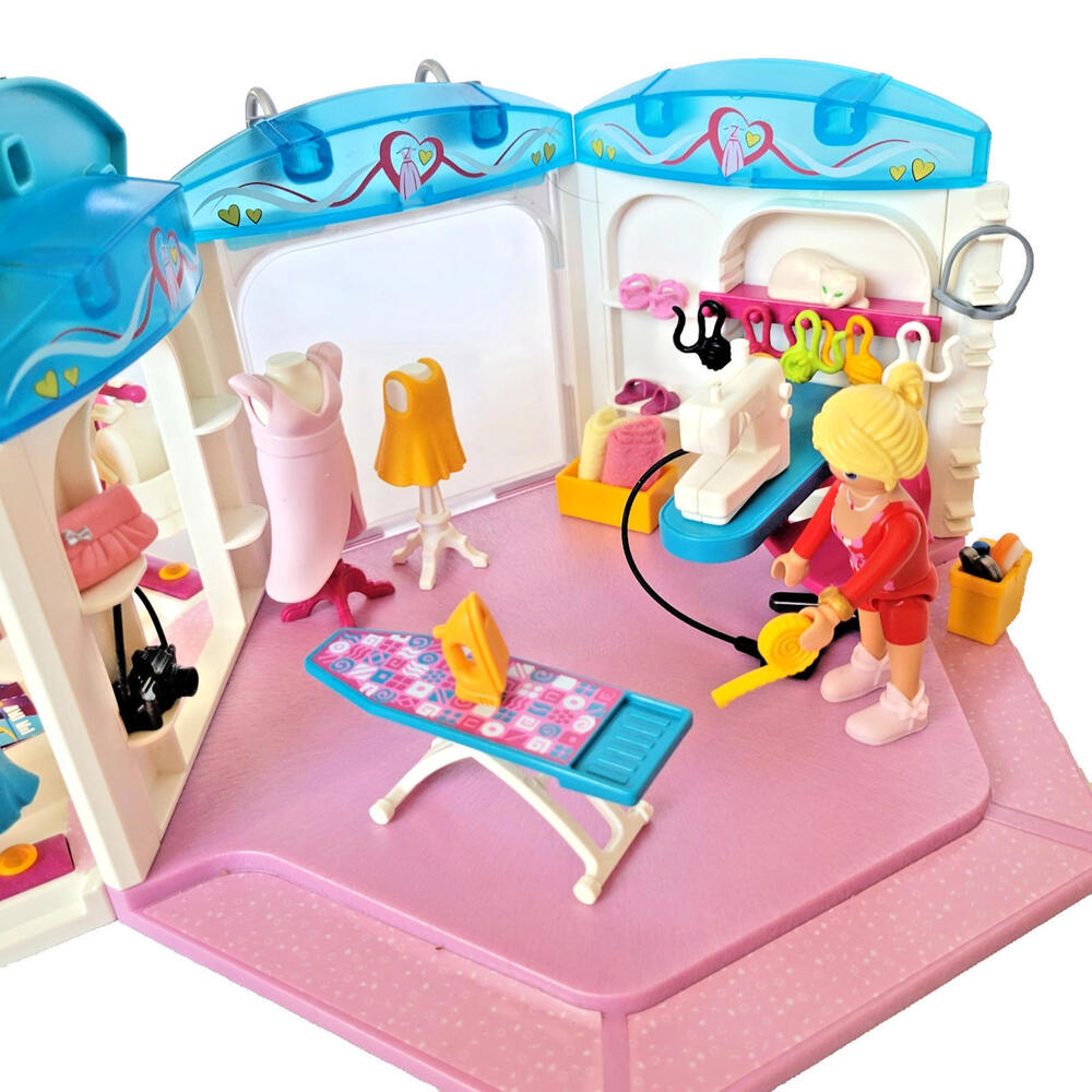 Playmobil 70590 City Life Fashion Design Studio! Almost Complete